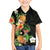 Hawaii Pineapple Tropical Family Matching Puletasi and Hawaiian Shirt Colorful Hibiscus Plumeria