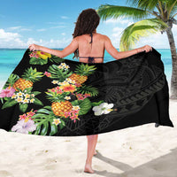 Hawaii Pineapple Tropical Sarong Colorful Hibiscus Plumeria LT01 - Polynesian Pride