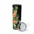 Hawaii Pineapple Tropical Skinny Tumbler Colorful Hibiscus Plumeria