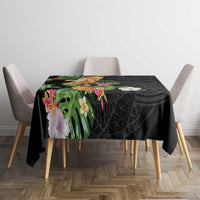 Hawaii Pineapple Tropical Tablecloth Colorful Hibiscus Plumeria LT01 - Polynesian Pride