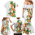 Hawaii Pineapple Tropical Family Matching Mermaid Dress and Hawaiian Shirt Luminous Hibiscus Plumeria