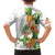 Hawaii Pineapple Tropical Family Matching Off The Shoulder Long Sleeve Dress and Hawaiian Shirt Luminous Hibiscus Plumeria