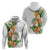 Hawaii Pineapple Tropical Hoodie Luminous Hibiscus Plumeria