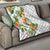 Hawaii Pineapple Tropical Quilt Luminous Hibiscus Plumeria