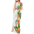 Hawaii Pineapple Tropical Tank Maxi Dress Luminous Hibiscus Plumeria