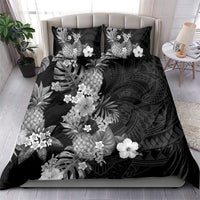 Hawaii Pineapple Tropical Bedding Set Neutral Hibiscus Plumeria LT01 - Polynesian Pride