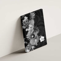 Hawaii Pineapple Tropical Canvas Wall Art Neutral Hibiscus Plumeria LT01 - Polynesian Pride