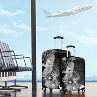 Hawaii Pineapple Tropical Luggage Cover Neutral Hibiscus Plumeria LT01 - Polynesian Pride