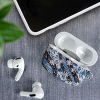 Ninamu Tahiti Tiare Monstera AirPods Case Polynesian Pattern Curve Style LT01 - Polynesian Pride