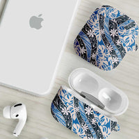 Ninamu Tahiti Tiare Monstera AirPods Case Polynesian Pattern Curve Style LT01 - Polynesian Pride