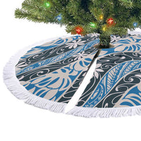 Ninamu Tahiti Tiare Monstera Tree Skirt Polynesian Pattern Curve Style LT01 - Polynesian Pride