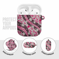Tarona Tahiti Tiare Monstera AirPods Case Polynesian Pattern Curve Style LT01 - Polynesian Pride