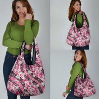 Tarona Tahiti Tiare Monstera Grocery Bag Polynesian Pattern Curve Style LT01 - Polynesian Pride