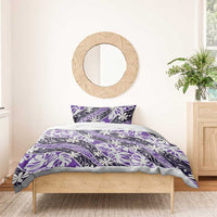 Vareau Tahiti Tiare Monstera Bedding Set Polynesian Pattern Curve Style LT01 - Polynesian Pride