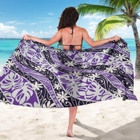 Vareau Tahiti Tiare Monstera Sarong Polynesian Pattern Curve Style LT01 - Polynesian Pride