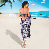 Vareau Tahiti Tiare Monstera Sarong Polynesian Pattern Curve Style LT01 - Polynesian Pride