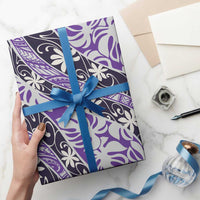Vareau Tahiti Tiare Monstera Wrapping Paper Polynesian Pattern Curve Style LT01 - Polynesian Pride