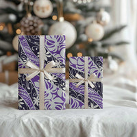 Vareau Tahiti Tiare Monstera Wrapping Paper Polynesian Pattern Curve Style LT01 - Polynesian Pride