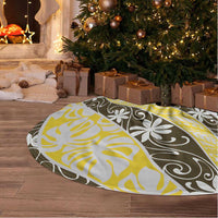 Rearea Tahiti Tiare Monstera Tree Skirt Polynesian Pattern Curve Style LT01 - Polynesian Pride