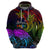 Wellington Pride Hoodie Aotearoa Tribal Rainbow Pattern LT01 - Polynesian Pride