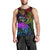 Wellington Pride Men Tank Top Aotearoa Tribal Rainbow Pattern LT01 - Polynesian Pride