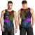 Wellington Pride Men Tank Top Aotearoa Tribal Rainbow Pattern LT01 - Polynesian Pride