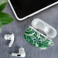 Hawaii Pupuala Plumeria Green AirPods Case Polynesian Pattern LT01 - Polynesian Pride
