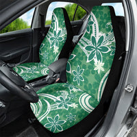 Hawaii Pupuala Plumeria Green Car Seat Cover Polynesian Pattern LT01 - Polynesian Pride