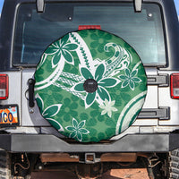 Hawaii Pupuala Plumeria Green Spare Tire Cover Polynesian Pattern LT01 Green - Polynesian Pride