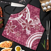Hawaii Pupuala Plumeria Pink Apron Polynesian Pattern LT01 Pink - Polynesian Pride