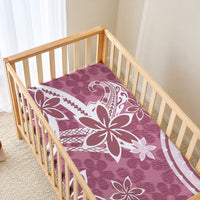 Hawaii Pupuala Plumeria Pink Baby Bed Cover Polynesian Pattern LT01 - Polynesian Pride