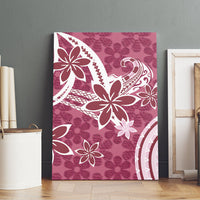 Hawaii Pupuala Plumeria Pink Canvas Wall Art Polynesian Pattern LT01 - Polynesian Pride