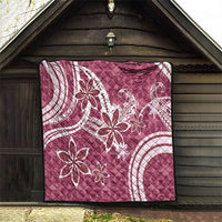 Hawaii Pupuala Plumeria Pink Quilt Polynesian Pattern LT01 - Polynesian Pride