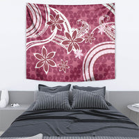 Hawaii Pupuala Plumeria Pink Tapestry Polynesian Pattern LT01 - Polynesian Pride
