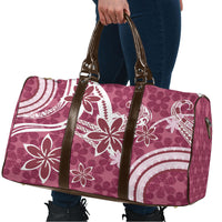Hawaii Pupuala Plumeria Pink Travel Bag Polynesian Pattern LT01 - Polynesian Pride
