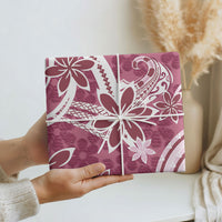 Hawaii Pupuala Plumeria Pink Wrapping Paper Polynesian Pattern