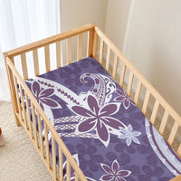 Hawaii Pupuala Plumeria Purple Baby Bed Cover Polynesian Pattern LT01 - Polynesian Pride