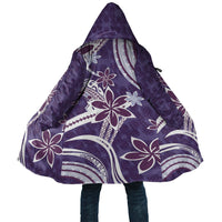 Hawaii Pupuala Plumeria Purple Cloak Polynesian Pattern LT01 Unisex Purple - Polynesian Pride