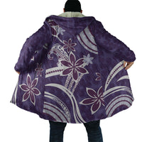 Hawaii Pupuala Plumeria Purple Cloak Polynesian Pattern LT01 - Polynesian Pride