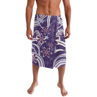 Hawaii Pupuala Plumeria Purple Lavalava Polynesian Pattern LT01 Purple - Polynesian Pride