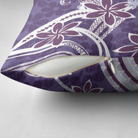 Hawaii Pupuala Plumeria Purple Pillow Cover Polynesian Pattern LT01 - Polynesian Pride