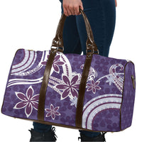 Hawaii Pupuala Plumeria Purple Travel Bag Polynesian Pattern LT01 - Polynesian Pride