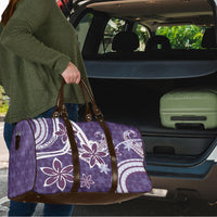 Hawaii Pupuala Plumeria Purple Travel Bag Polynesian Pattern LT01 - Polynesian Pride
