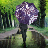 Hawaii Pupuala Plumeria Purple Umbrella Polynesian Pattern LT01 - Polynesian Pride