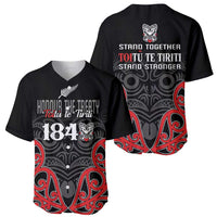 Toitu Te Tiriti 1840 Aotearoa Baseball Jersey Stand Together Stand Stronger LT01 - Polynesian Pride