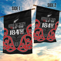 Toitu Te Tiriti 1840 Aotearoa Garden Flag Stand Together Stand Stronger LT01 - Polynesian Pride