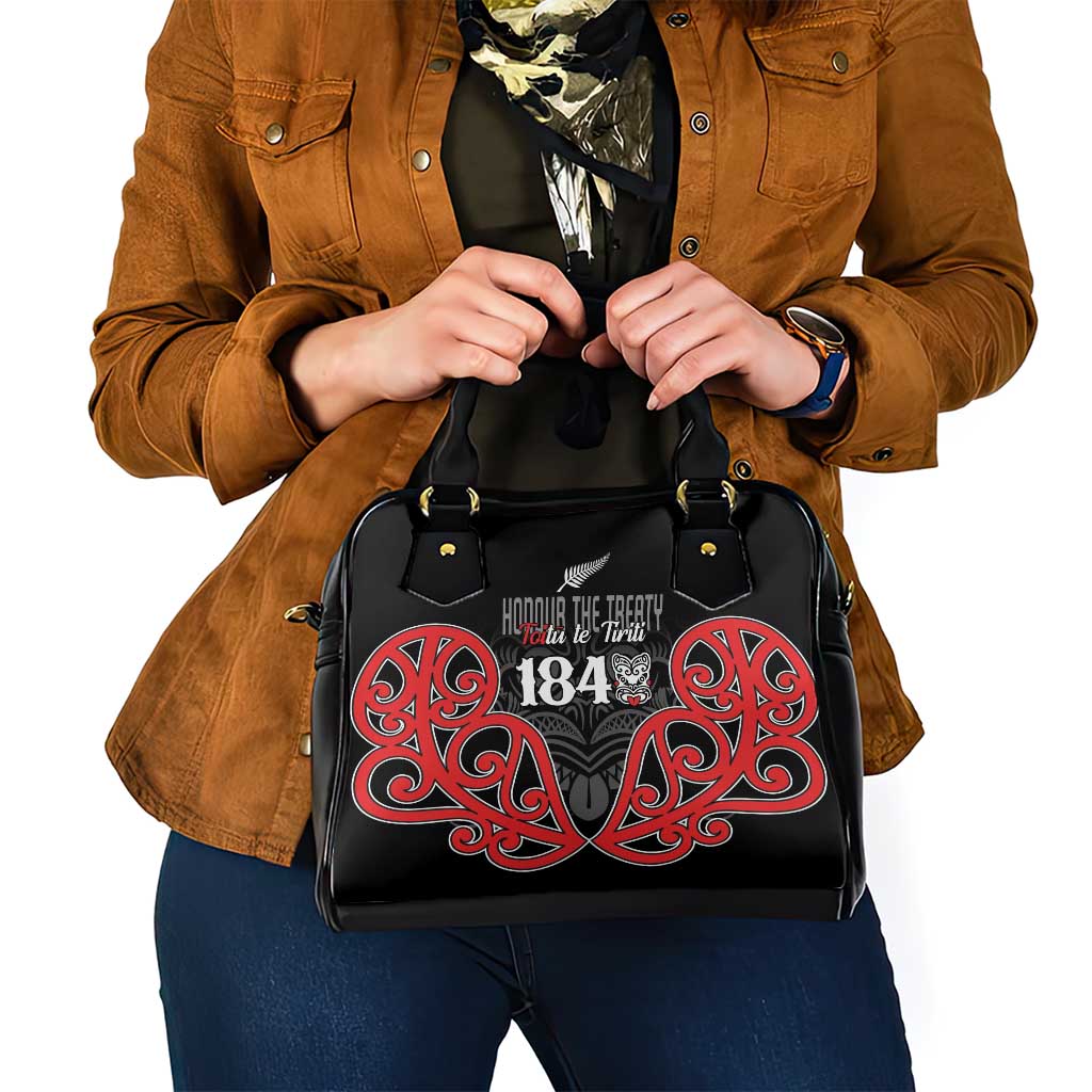 Toitu Te Tiriti 1840 Aotearoa Shoulder Handbag Stand Together Stand Stronger LT01 - Polynesian Pride
