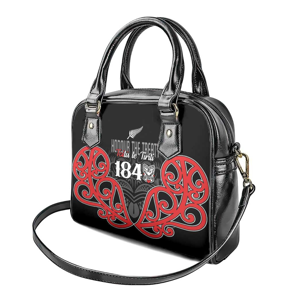 Toitu Te Tiriti 1840 Aotearoa Shoulder Handbag Stand Together Stand Stronger LT01 - Polynesian Pride
