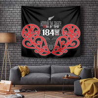 Toitu Te Tiriti 1840 Aotearoa Tapestry Stand Together Stand Stronger LT01 Black - Polynesian Pride