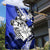 Polynesian Valentine Garden Flag Couple Floral Unique Blue Version LT01 - Polynesian Pride